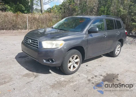 2008 Toyota Highlander z USA, uszkodzony, nr VIN JTEES41A582051312